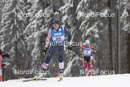 10.01.2019, Oberhof, Germany (GER): Susan Dunklee (USA) -  IBU world cup biathlon, sprint women, Oberhof (GER). www.nordicfocus.com. © Manzoni/NordicFocus. Every downloaded picture is fee-liable.
