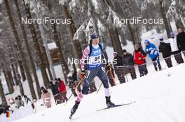 10.01.2019, Oberhof, Germany (GER): Clare Egan (USA) -  IBU world cup biathlon, sprint women, Oberhof (GER). www.nordicfocus.com. © Manzoni/NordicFocus. Every downloaded picture is fee-liable.