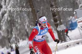 10.01.2019, Oberhof, Germany (GER): Rosanna Crawford (CAN) -  IBU world cup biathlon, sprint women, Oberhof (GER). www.nordicfocus.com. © Manzoni/NordicFocus. Every downloaded picture is fee-liable.
