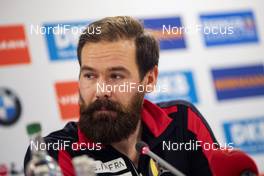 12.01.2019, Oberhof, Germany (GER): Michael Roesch (BEL) announces the end of his career -  IBU world cup biathlon, training, Oberhof (GER). www.nordicfocus.com. © Manzoni/NordicFocus. Every downloaded picture is fee-liable.