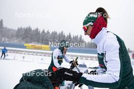08.01.2019, Oberhof, Germany (GER): Lisa Vittozzi (ITA) -  IBU world cup biathlon, training, Oberhof (GER). www.nordicfocus.com. © Manzoni/NordicFocus. Every downloaded picture is fee-liable.