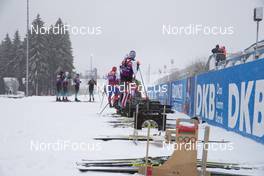 08.01.2019, Oberhof, Germany (GER): Event Feature: teams are testing skis -  IBU world cup biathlon, training, Oberhof (GER). www.nordicfocus.com. © Manzoni/NordicFocus. Every downloaded picture is fee-liable.