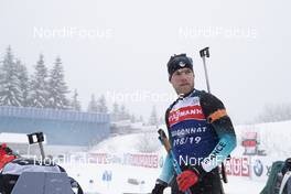 09.01.2019, Oberhof, Germany (GER): Antonin Guigonnat (FRA) -  IBU world cup biathlon, training, Oberhof (GER). www.nordicfocus.com. © Manzoni/NordicFocus. Every downloaded picture is fee-liable.