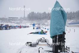 08.01.2019, Oberhof, Germany (GER): Event Feature: track atmosphere -  IBU world cup biathlon, training, Oberhof (GER). www.nordicfocus.com. © Manzoni/NordicFocus. Every downloaded picture is fee-liable.