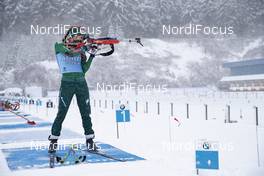 08.01.2019, Oberhof, Germany (GER): Nicole Gontier (ITA) -  IBU world cup biathlon, training, Oberhof (GER). www.nordicfocus.com. © Manzoni/NordicFocus. Every downloaded picture is fee-liable.