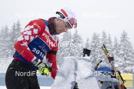 09.01.2019, Oberhof, Germany (GER): Christian Gow (CAN) -  IBU world cup biathlon, training, Oberhof (GER). www.nordicfocus.com. © Manzoni/NordicFocus. Every downloaded picture is fee-liable.
