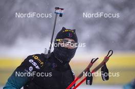 09.01.2019, Oberhof, Germany (GER): Simon Fourcade (FRA) -  IBU world cup biathlon, training, Oberhof (GER). www.nordicfocus.com. © Manzoni/NordicFocus. Every downloaded picture is fee-liable.