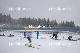 08.01.2019, Oberhof, Germany (GER): Event Feature: undefined athletes compete at the shooting range -  IBU world cup biathlon, training, Oberhof (GER). www.nordicfocus.com. © Manzoni/NordicFocus. Every downloaded picture is fee-liable.