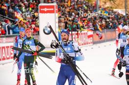 20.01.2019, Ruhpolding, Germany (GER): Benjamin Weger (SUI) -  IBU world cup biathlon, mass men, Ruhpolding (GER). www.nordicfocus.com. © Tumashov/NordicFocus. Every downloaded picture is fee-liable.