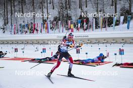 20.01.2019, Ruhpolding, Germany (GER): Simon Eder (AUT) -  IBU world cup biathlon, mass men, Ruhpolding (GER). www.nordicfocus.com. © Manzoni/NordicFocus. Every downloaded picture is fee-liable.