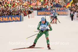 20.01.2019, Ruhpolding, Germany (GER): Lukas Hofer (ITA) -  IBU world cup biathlon, mass men, Ruhpolding (GER). www.nordicfocus.com. © Tumashov/NordicFocus. Every downloaded picture is fee-liable.