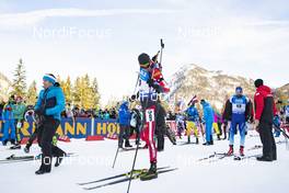 20.01.2019, Ruhpolding, Germany (GER): Julian Eberhard (AUT) -  IBU world cup biathlon, mass men, Ruhpolding (GER). www.nordicfocus.com. © Manzoni/NordicFocus. Every downloaded picture is fee-liable.