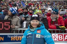 20.01.2019, Ruhpolding, Germany (GER): Celia Aymonier (FRA) -  IBU world cup biathlon, mass men, Ruhpolding (GER). www.nordicfocus.com. © Manzoni/NordicFocus. Every downloaded picture is fee-liable.
