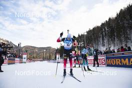 20.01.2019, Ruhpolding, Germany (GER): Vetle Sjaastad Christiansen (NOR) -  IBU world cup biathlon, mass men, Ruhpolding (GER). www.nordicfocus.com. © Manzoni/NordicFocus. Every downloaded picture is fee-liable.