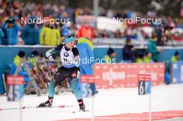 20.01.2019, Ruhpolding, Germany (GER): Anais Bescond (FRA) -  IBU world cup biathlon, mass women, Ruhpolding (GER). www.nordicfocus.com. © Tumashov/NordicFocus. Every downloaded picture is fee-liable.