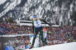20.01.2019, Ruhpolding, Germany (GER): Vanessa Hinz (GER) -  IBU world cup biathlon, mass women, Ruhpolding (GER). www.nordicfocus.com. © Tumashov/NordicFocus. Every downloaded picture is fee-liable.