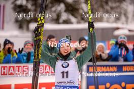 20.01.2019, Ruhpolding, Germany (GER): Franziska Preuss (GER) -  IBU world cup biathlon, mass women, Ruhpolding (GER). www.nordicfocus.com. © Tumashov/NordicFocus. Every downloaded picture is fee-liable.