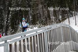 20.01.2019, Ruhpolding, Germany (GER): Anais Bescond (FRA) -  IBU world cup biathlon, mass women, Ruhpolding (GER). www.nordicfocus.com. © Manzoni/NordicFocus. Every downloaded picture is fee-liable.