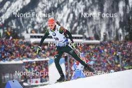 20.01.2019, Ruhpolding, Germany (GER): Karolin Horchler (GER) -  IBU world cup biathlon, mass women, Ruhpolding (GER). www.nordicfocus.com. © Tumashov/NordicFocus. Every downloaded picture is fee-liable.
