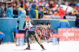 20.01.2019, Ruhpolding, Germany (GER): Franziska Hildebrand (GER) -  IBU world cup biathlon, mass women, Ruhpolding (GER). www.nordicfocus.com. © Tumashov/NordicFocus. Every downloaded picture is fee-liable.