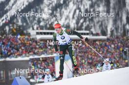 20.01.2019, Ruhpolding, Germany (GER): Franziska Hildebrand (GER) -  IBU world cup biathlon, mass women, Ruhpolding (GER). www.nordicfocus.com. © Tumashov/NordicFocus. Every downloaded picture is fee-liable.