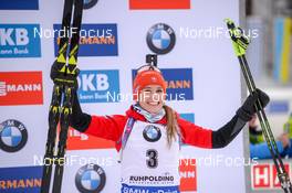 20.01.2019, Ruhpolding, Germany (GER): Paulina Fialkova (SVK) -  IBU world cup biathlon, mass women, Ruhpolding (GER). www.nordicfocus.com. © Tumashov/NordicFocus. Every downloaded picture is fee-liable.