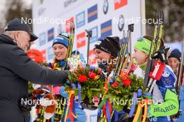 20.01.2019, Ruhpolding, Germany (GER): Lena Haecki (SUI) -  IBU world cup biathlon, mass women, Ruhpolding (GER). www.nordicfocus.com. © Tumashov/NordicFocus. Every downloaded picture is fee-liable.