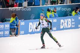 20.01.2019, Ruhpolding, Germany (GER): Vanessa Hinz (GER) -  IBU world cup biathlon, mass women, Ruhpolding (GER). www.nordicfocus.com. © Tumashov/NordicFocus. Every downloaded picture is fee-liable.