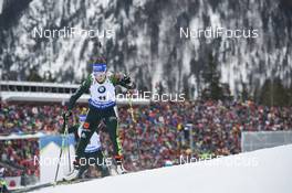 20.01.2019, Ruhpolding, Germany (GER): Franziska Preuss (GER) -  IBU world cup biathlon, mass women, Ruhpolding (GER). www.nordicfocus.com. © Tumashov/NordicFocus. Every downloaded picture is fee-liable.