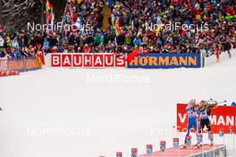 20.01.2019, Ruhpolding, Germany (GER): Laura Dahlmeier (GER), Kaisa Makarainen (FIN) -  IBU world cup biathlon, mass women, Ruhpolding (GER). www.nordicfocus.com. © Tumashov/NordicFocus. Every downloaded picture is fee-liable.