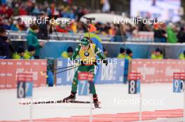 20.01.2019, Ruhpolding, Germany (GER): Dorothea Wierer (ITA) -  IBU world cup biathlon, mass women, Ruhpolding (GER). www.nordicfocus.com. © Tumashov/NordicFocus. Every downloaded picture is fee-liable.