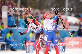 20.01.2019, Ruhpolding, Germany (GER): Lisa Theresa Hauser (AUT) -  IBU world cup biathlon, mass women, Ruhpolding (GER). www.nordicfocus.com. © Tumashov/NordicFocus. Every downloaded picture is fee-liable.