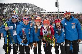 20.01.2019, Ruhpolding, Germany (GER): Ivona Fialkova (SVK), Paulina Fialkova (SVK), (l-r) -  IBU world cup biathlon, mass women, Ruhpolding (GER). www.nordicfocus.com. © Manzoni/NordicFocus. Every downloaded picture is fee-liable.