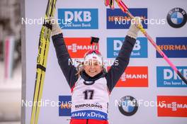 20.01.2019, Ruhpolding, Germany (GER): Ingrid Landmark Tandrevold (NOR) -  IBU world cup biathlon, mass women, Ruhpolding (GER). www.nordicfocus.com. © Tumashov/NordicFocus. Every downloaded picture is fee-liable.
