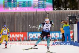 20.01.2019, Ruhpolding, Germany (GER): Justine Braisaz (FRA) -  IBU world cup biathlon, mass women, Ruhpolding (GER). www.nordicfocus.com. © Tumashov/NordicFocus. Every downloaded picture is fee-liable.