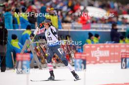 20.01.2019, Ruhpolding, Germany (GER): Clare Egan (USA) -  IBU world cup biathlon, mass women, Ruhpolding (GER). www.nordicfocus.com. © Tumashov/NordicFocus. Every downloaded picture is fee-liable.