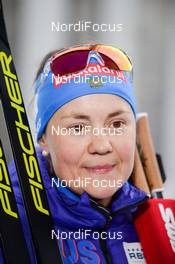 20.01.2019, Ruhpolding, Germany (GER): Ekaterina Yurlova-Percht (RUS) -  IBU world cup biathlon, mass women, Ruhpolding (GER). www.nordicfocus.com. © Tumashov/NordicFocus. Every downloaded picture is fee-liable.