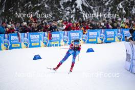 18.01.2019, Ruhpolding, Germany (GER): Matvey Eliseev (RUS) -  IBU world cup biathlon, relay men, Ruhpolding (GER). www.nordicfocus.com. © Manzoni/NordicFocus. Every downloaded picture is fee-liable.