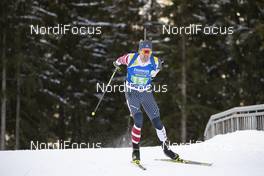 18.01.2019, Ruhpolding, Germany (GER): Sean Doherty (USA) -  IBU world cup biathlon, relay men, Ruhpolding (GER). www.nordicfocus.com. © Manzoni/NordicFocus. Every downloaded picture is fee-liable.