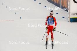 18.01.2019, Ruhpolding, Germany (GER): Jules Burnotte (CAN) -  IBU world cup biathlon, relay men, Ruhpolding (GER). www.nordicfocus.com. © Tumashov/NordicFocus. Every downloaded picture is fee-liable.