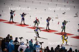 18.01.2019, Ruhpolding, Germany (GER): Event Feature: shooting -  IBU world cup biathlon, relay men, Ruhpolding (GER). www.nordicfocus.com. © Tumashov/NordicFocus. Every downloaded picture is fee-liable.