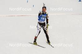 18.01.2019, Ruhpolding, Germany (GER): Tom Lahaye-Goffart (BEL) -  IBU world cup biathlon, relay men, Ruhpolding (GER). www.nordicfocus.com. © Tumashov/NordicFocus. Every downloaded picture is fee-liable.