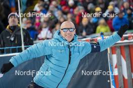 18.01.2019, Ruhpolding, Germany (GER): Borut Nunar (SLO) IBU Race Director World Cup -  IBU world cup biathlon, relay men, Ruhpolding (GER). www.nordicfocus.com. © Manzoni/NordicFocus. Every downloaded picture is fee-liable.