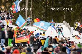 18.01.2019, Ruhpolding, Germany (GER): Martin Fourcade (FRA) -  IBU world cup biathlon, relay men, Ruhpolding (GER). www.nordicfocus.com. © Tumashov/NordicFocus. Every downloaded picture is fee-liable.