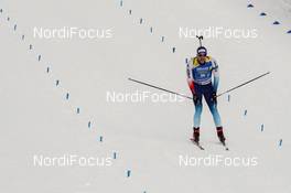 18.01.2019, Ruhpolding, Germany (GER): Martin Jaeger (SUI) -  IBU world cup biathlon, relay men, Ruhpolding (GER). www.nordicfocus.com. © Tumashov/NordicFocus. Every downloaded picture is fee-liable.