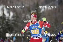 18.01.2019, Ruhpolding, Germany (GER): Aidan Millar (CAN) -  IBU world cup biathlon, relay men, Ruhpolding (GER). www.nordicfocus.com. © Manzoni/NordicFocus. Every downloaded picture is fee-liable.