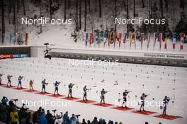 18.01.2019, Ruhpolding, Germany (GER): Event Feature: shooting -  IBU world cup biathlon, relay men, Ruhpolding (GER). www.nordicfocus.com. © Tumashov/NordicFocus. Every downloaded picture is fee-liable.