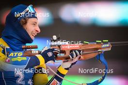 18.01.2019, Ruhpolding, Germany (GER): Peppe Femling (SWE) -  IBU world cup biathlon, relay men, Ruhpolding (GER). www.nordicfocus.com. © Tumashov/NordicFocus. Every downloaded picture is fee-liable.
