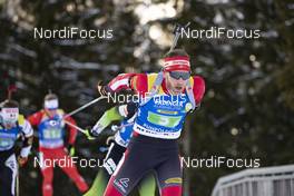 18.01.2019, Ruhpolding, Germany (GER): Simon Eder (AUT) -  IBU world cup biathlon, relay men, Ruhpolding (GER). www.nordicfocus.com. © Manzoni/NordicFocus. Every downloaded picture is fee-liable.