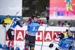 18.01.2019, Ruhpolding, Germany (GER): Julian Eberhard (AUT) -  IBU world cup biathlon, relay men, Ruhpolding (GER). www.nordicfocus.com. © Manzoni/NordicFocus. Every downloaded picture is fee-liable.